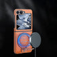 Magnetische Telefoonhoes met Ringstandaard voor Galaxy Z Flip Serie