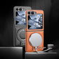 Magnetische Telefoonhoes met Ringstandaard voor Galaxy Z Flip Serie