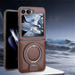 Magnetische Telefoonhoes met Ringstandaard voor Galaxy Z Flip Serie