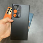 Zachte Leren Telefoonhoes voor Galaxy S-serie
