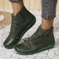 Vrouwen Comfortabele Vintage Enkelboots met Boogondersteuning