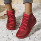 Vrouwen Comfortabele Vintage Enkelboots met Boogondersteuning