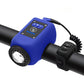 Waterdichte fietskoplamp voor buiten met claxon