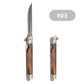 🗡️✨Vouwmes met houten handvat voor werk, wandelen en kamperen⛺
