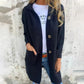 Button-down vest met capuchon voor dames