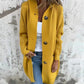 Button-down vest met capuchon voor dames