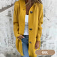 Button-down vest met capuchon voor dames
