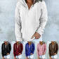 Vrouwen Casual Lange Mouw Half-Zip Hoodie Sweatshirt - 49% Korting! 🎉