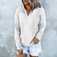 Vrouwen Casual Lange Mouw Half-Zip Hoodie Sweatshirt - 49% Korting! 🎉