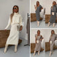 Midi Jurk en Coltrui Set