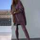 Sweatshirt met Capuchon & Jogger Leggings 2-delige set