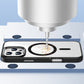 Draadloos opladen Transparant Telefoonhoesje met Schokbestendige Bescherming voor iPhone 13-16 Series