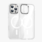Draadloos opladen Transparant Telefoonhoesje met Schokbestendige Bescherming voor iPhone 13-16 Series