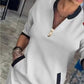 🍂Autumn Sale 50% OFF🍂Women’s Trendy Casual V Neck 3/4 Sleeve Dress