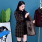 🛍️ Uitverkoop 49% korting!✨Damesjas van pluche dik halflang
