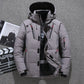 Witte Eendendons Parka Winter Warm Jasje voor heren