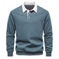 🔥Uitverkoop 49% korting🎉Heren Casual Katoenen Sweatshirt met Lange Mouwen en Revers