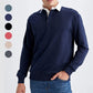 🔥Uitverkoop 49% korting🎉Heren Casual Katoenen Sweatshirt met Lange Mouwen en Revers