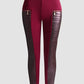 Nepleren broek met contrasterende afwerking en rits