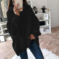 Dames Oversized Coltrui Effen Kleur Gebreide Trui