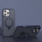 Matte Magnetische Telefoonhoes met Draaibare Houder voor iPhone 13-16 Serie
