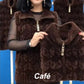 Dames Modieuze Mouwloos Warm Nepbont Wintervest