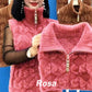 Dames Modieuze Mouwloos Warm Nepbont Wintervest