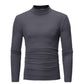 Katoenen Thermisch T-shirt met Hoge Hals