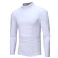 Katoenen Thermisch T-shirt met Hoge Hals