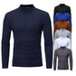 Katoenen Thermisch T-shirt met Hoge Hals