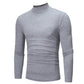 Katoenen Thermisch T-shirt met Hoge Hals