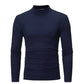 Katoenen Thermisch T-shirt met Hoge Hals