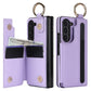 PU lederen portemonnee telefoonhoesje met penhouder voor Samsung Z Fold3/4/5/6