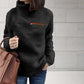 Dames hoge hals trui met ritsdetail