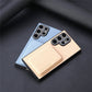 Magnetische Afneembare Kaart Telefoonhoes voor Samsung Galaxy