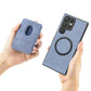 Magnetische Afneembare Kaart Telefoonhoes voor Samsung Galaxy