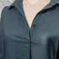 Vrouwen Plus Size Casual Revers Lange Jurk