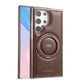 Magnetische PU-lederen Hoesje met 360° Draaibare Beugel voor Galaxy S23-24 Serie