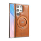 Magnetische PU-lederen Hoesje met 360° Draaibare Beugel voor Galaxy S23-24 Serie