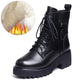 🔥2024 nieuwe dikke bodem herfst en winter dikke hak Martin laarzen vrouwen👢
