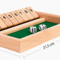 🔥FUN FAMILIE SPELLEN - Shut The Box Bordspel 🎲