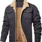 Retro Western winterfleecejacket voor heren