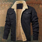 Retro Western winterfleecejacket voor heren