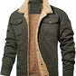 Retro Western winterfleecejacket voor heren