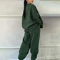 2-delige oversized sweatshirtset voor dames