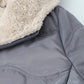 Warme Damesjas met Capuchon en Rits