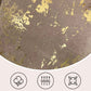 Gouden Metallic Gedrukte Ronde Hals Trui