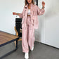 Dames Oversized Cargojas & Broek Twee-delige Set