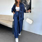 Dames Oversized Cargojas & Broek Twee-delige Set