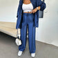 Dames Oversized Cargojas & Broek Twee-delige Set